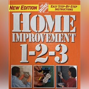 HOME IMPROVEMENT 1-2-3 BOOK.
